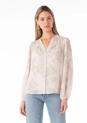 Adela Button Front Blouse