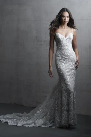 Allure Bridals Couture Lace Wedding Dress C747