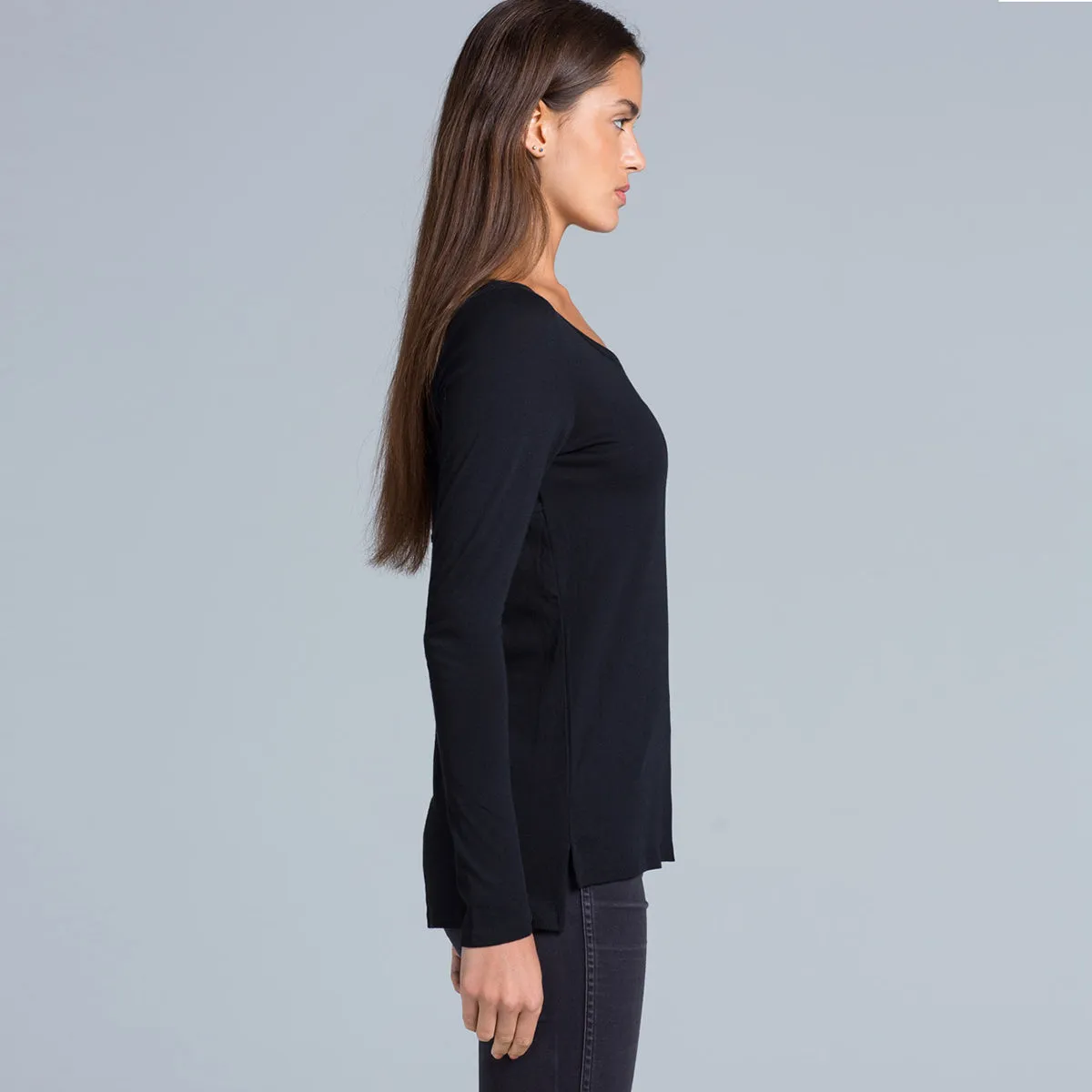 AS Colour Women's Black Stella Long Sleeve Tee