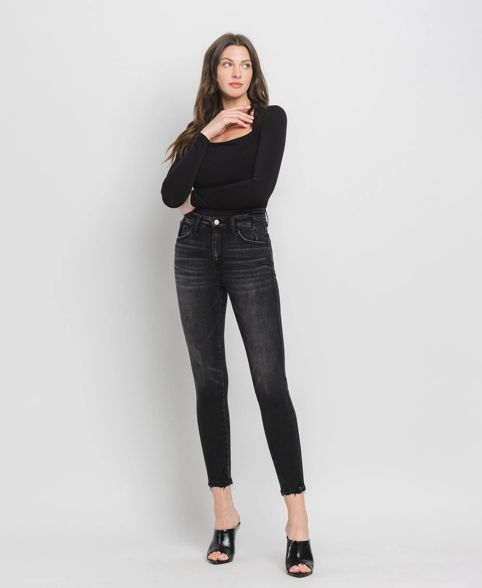 Beautifully - High Rise Skinny Jeans