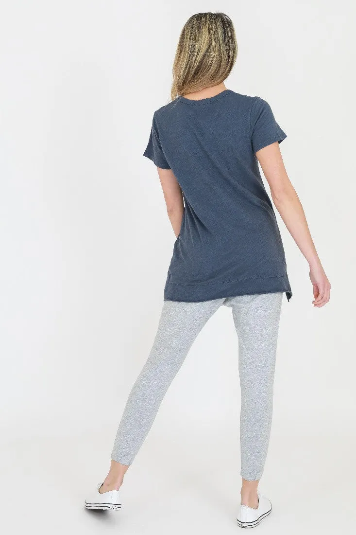 BRIGHTON TEE - INDIGO