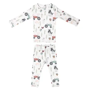 Copper Pearl Long Sleeve Pajamas / Jo