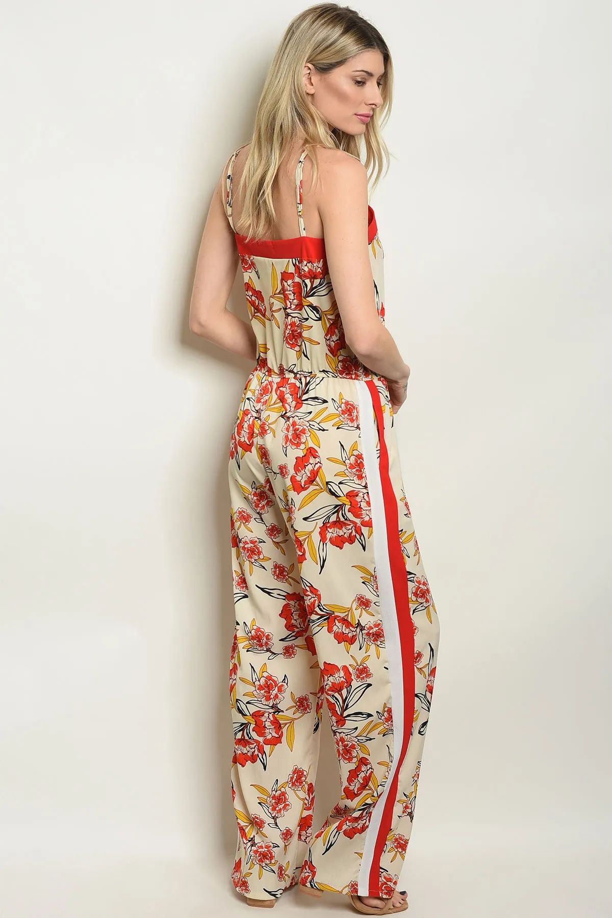 FLORAL JUMPSUIT