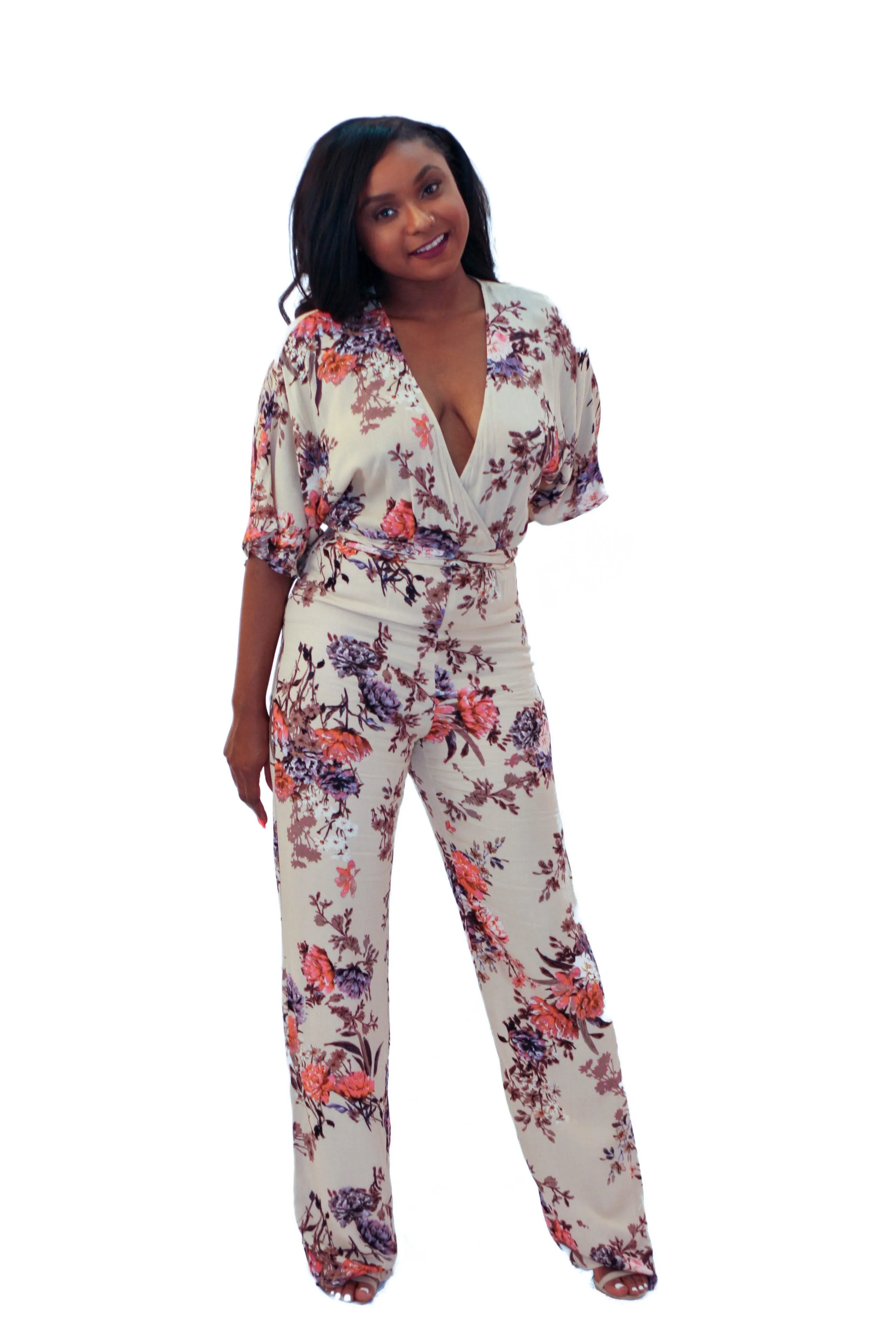 Floral Print Jumper