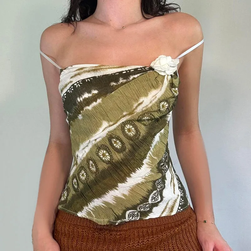 Ivy Boho Floral Cami Top