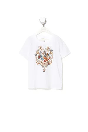 KIDS SHORT SLEEVE T-SHIRT 4-10 YOUNG HEARTS