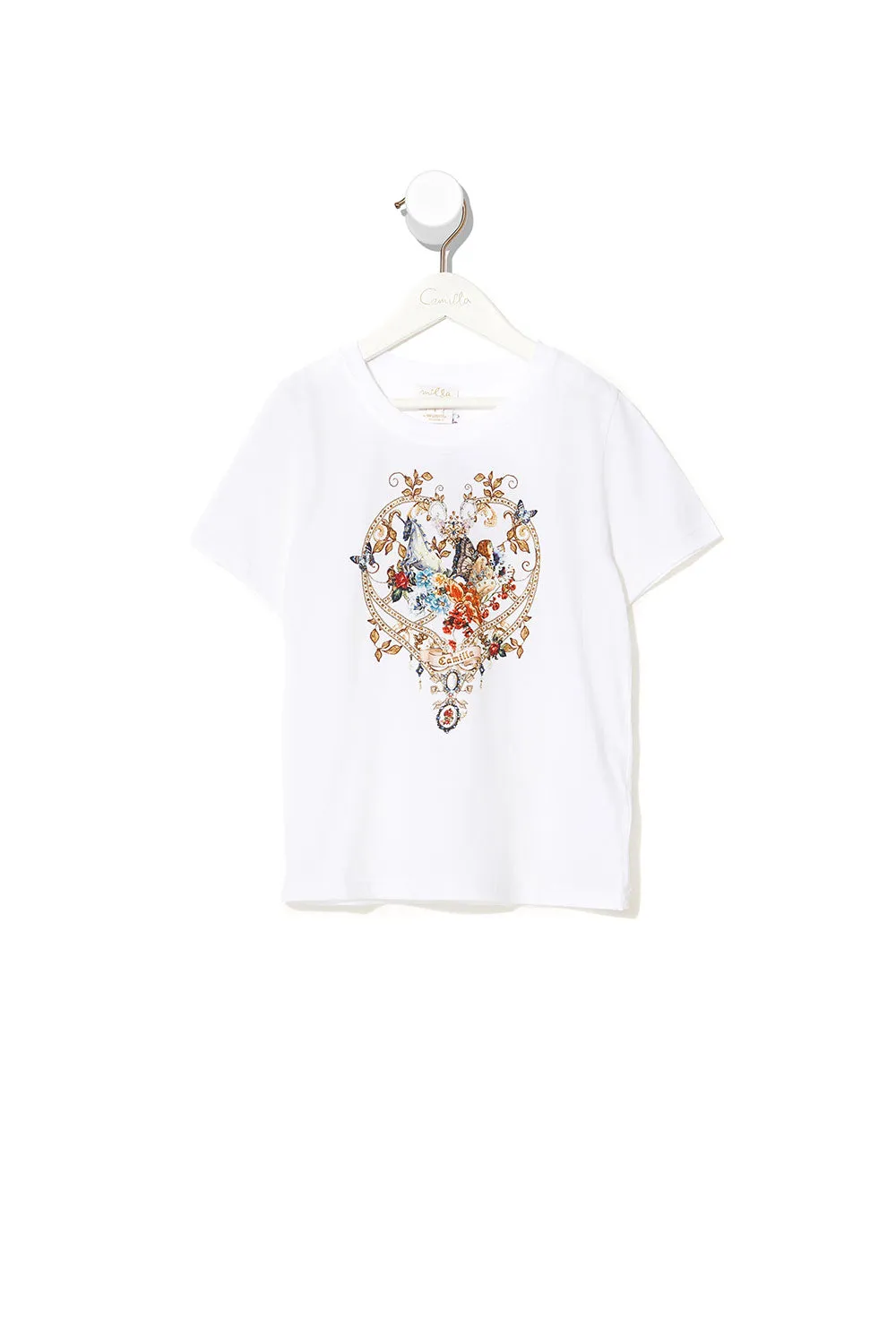 KIDS SHORT SLEEVE T-SHIRT 4-10 YOUNG HEARTS
