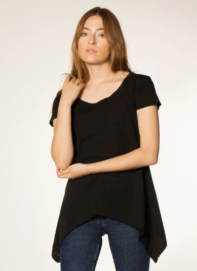 Organic Cotton Flare Tee