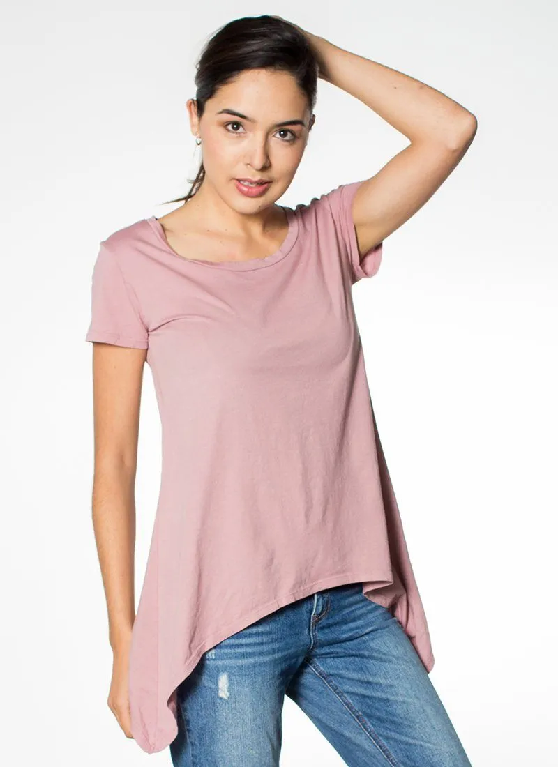 Organic Cotton Flare Tee