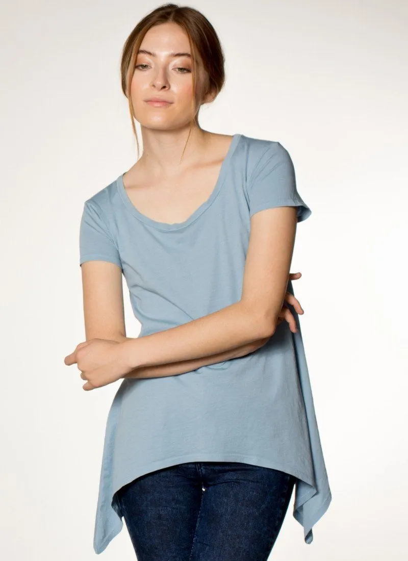 Organic Cotton Flare Tee
