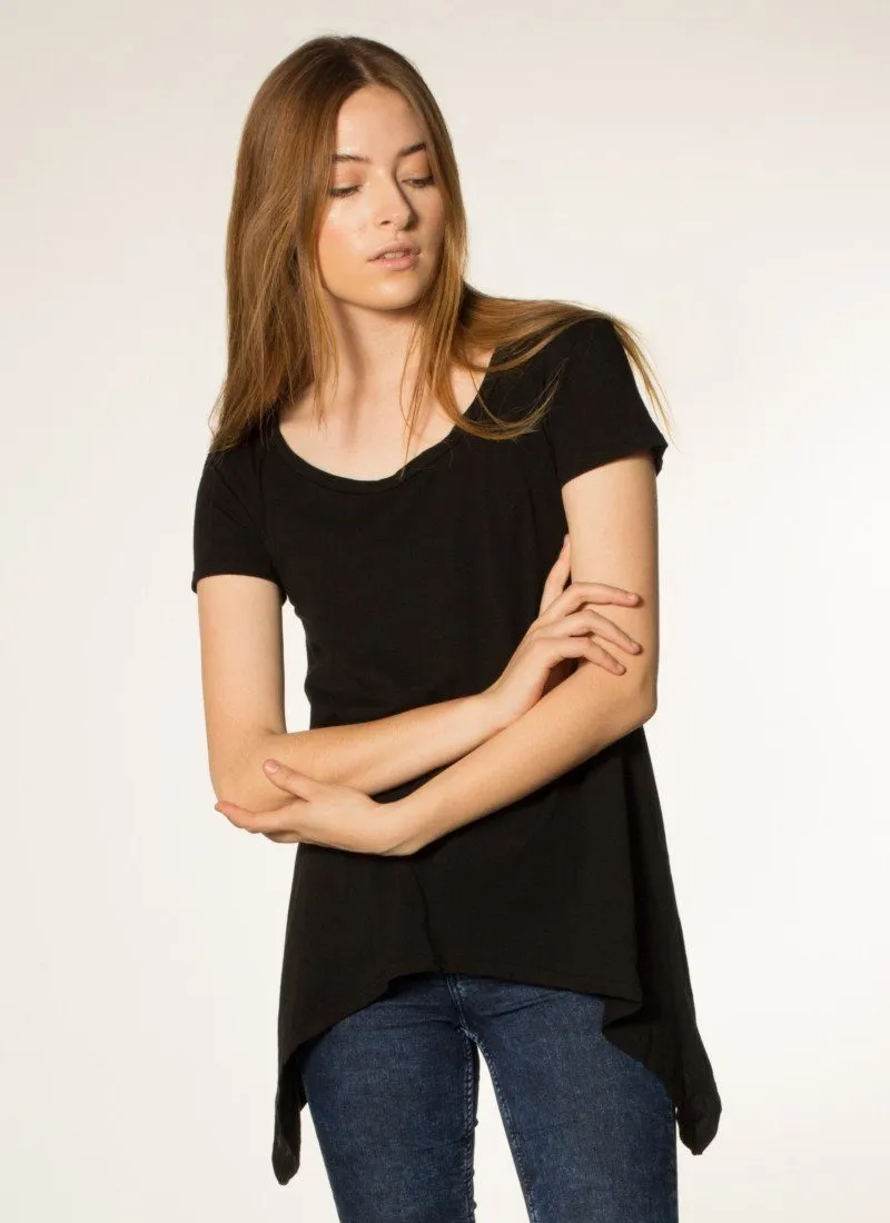 Organic Cotton Flare Tee