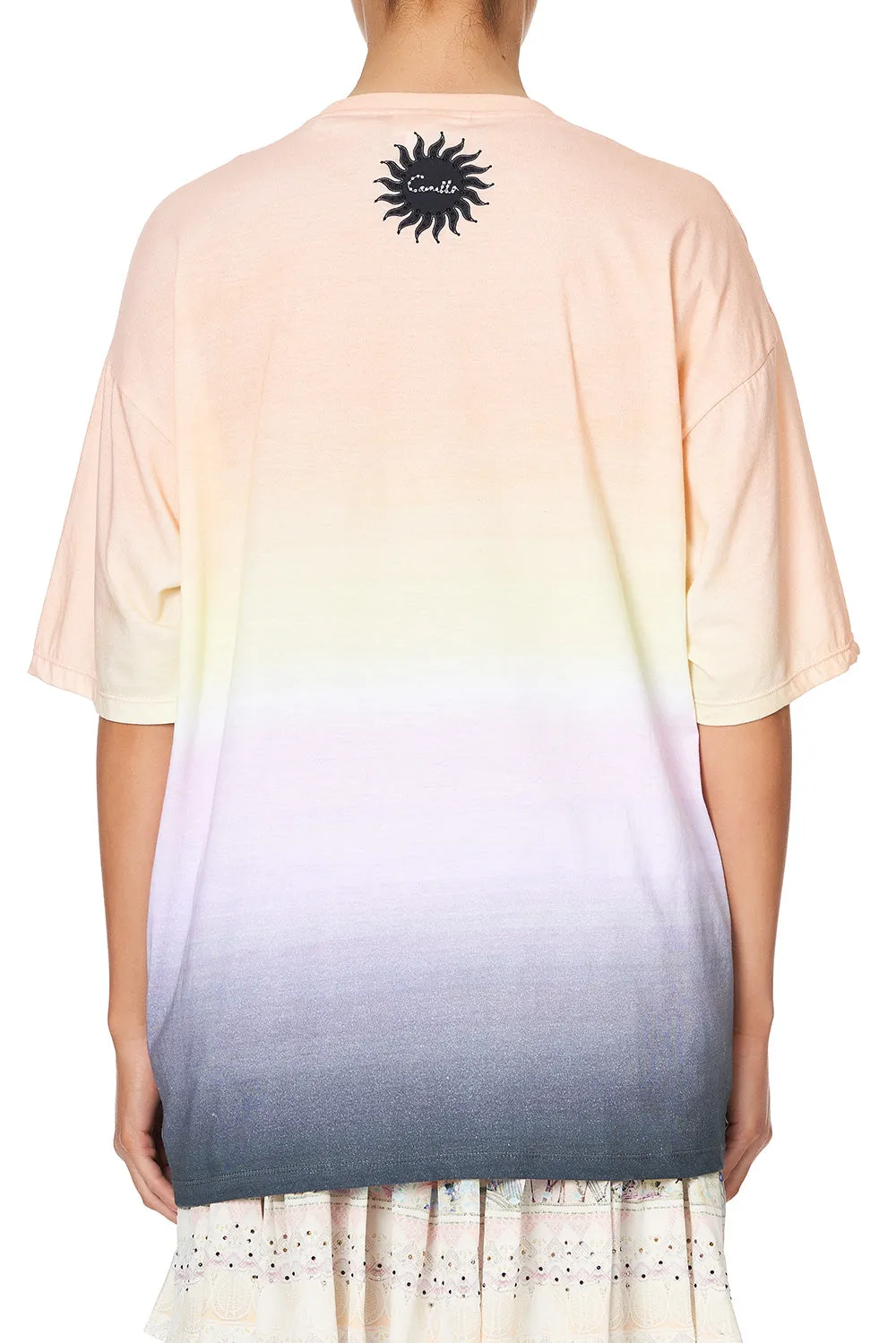 OVERSIZE BAND TEE MERMAID MILLA