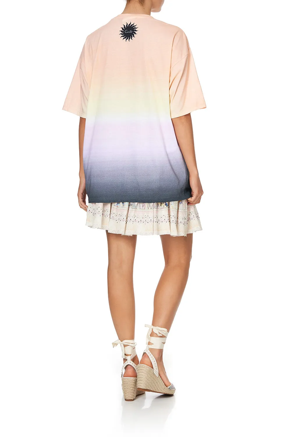 OVERSIZE BAND TEE MERMAID MILLA