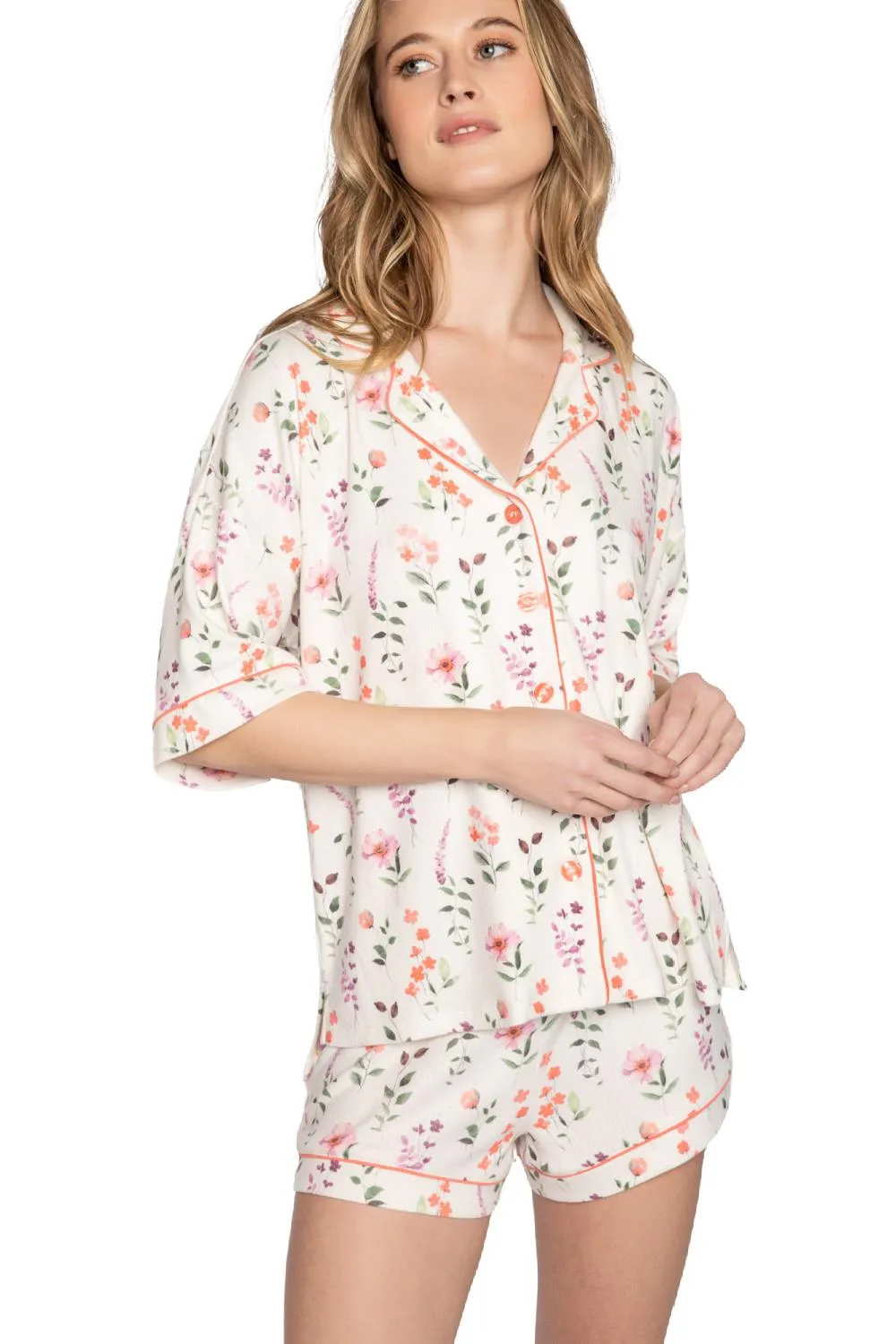 PJ Salvage Spring Fling PJ Set RHSFPJ-IVORY