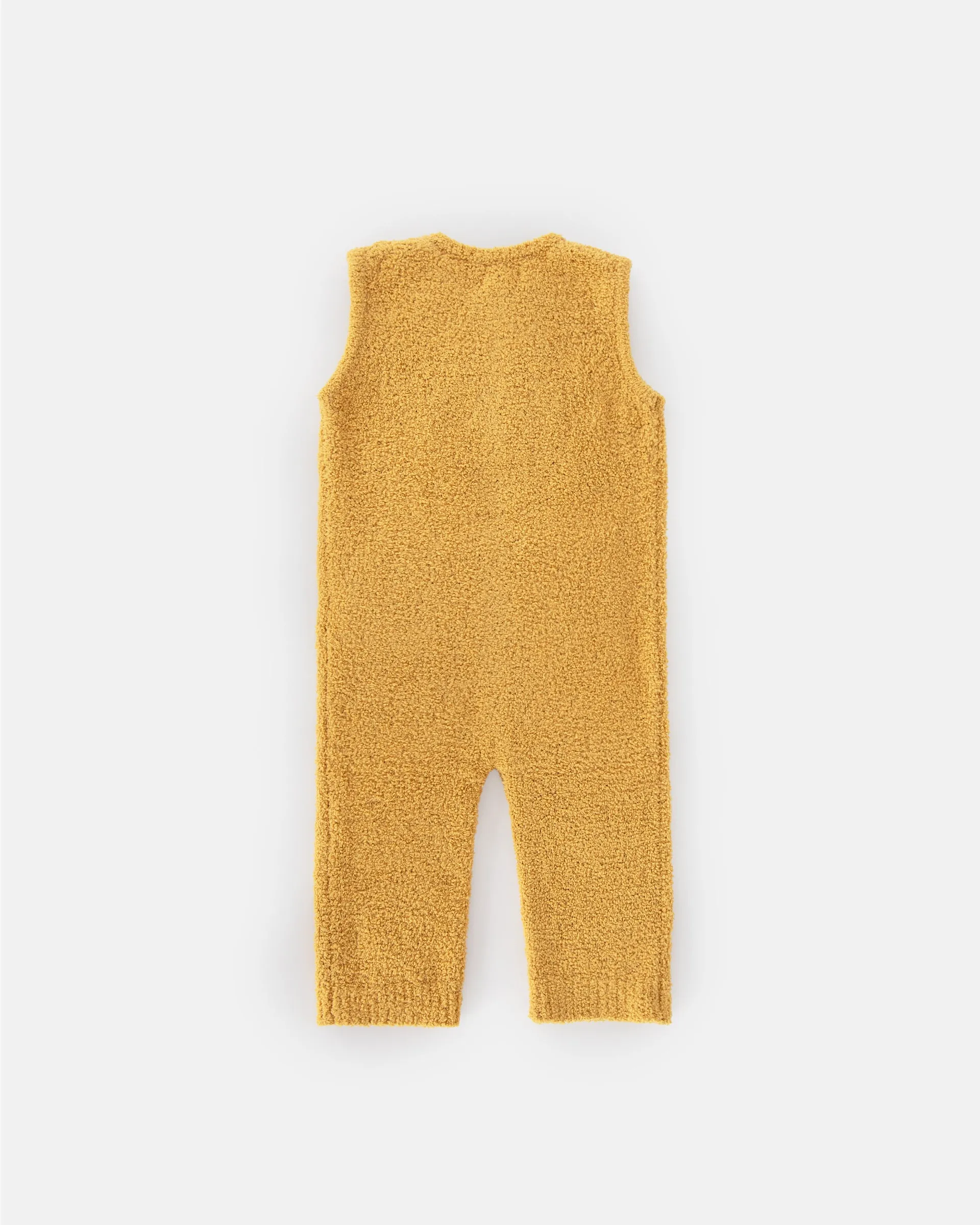 Sleeveless Jumpsuit - Fuzzy