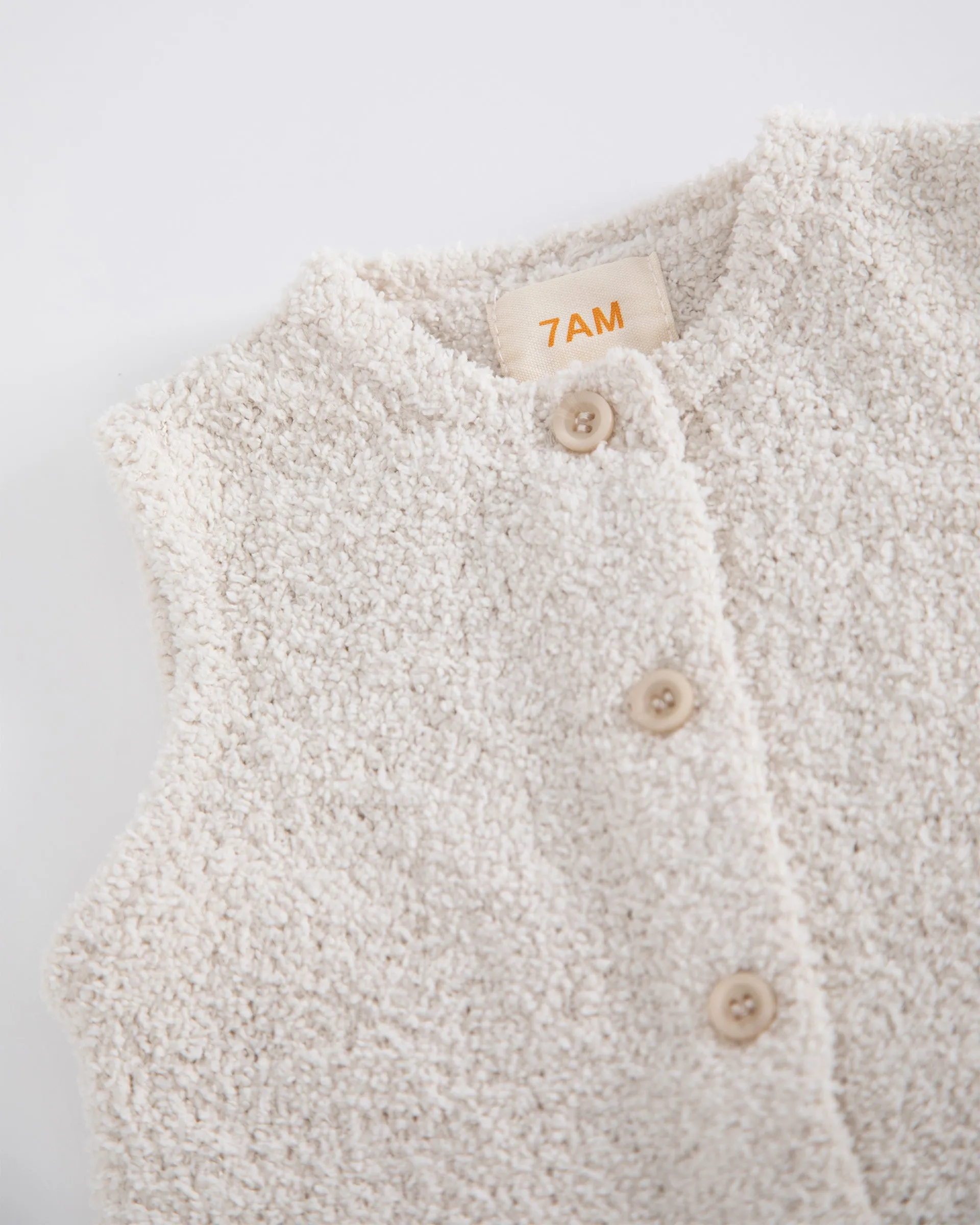 Sleeveless Jumpsuit - Fuzzy