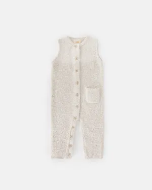 Sleeveless Jumpsuit - Fuzzy