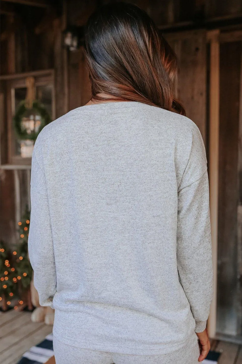 Snuggle Up Long Sleeve Lounge Jogger Set