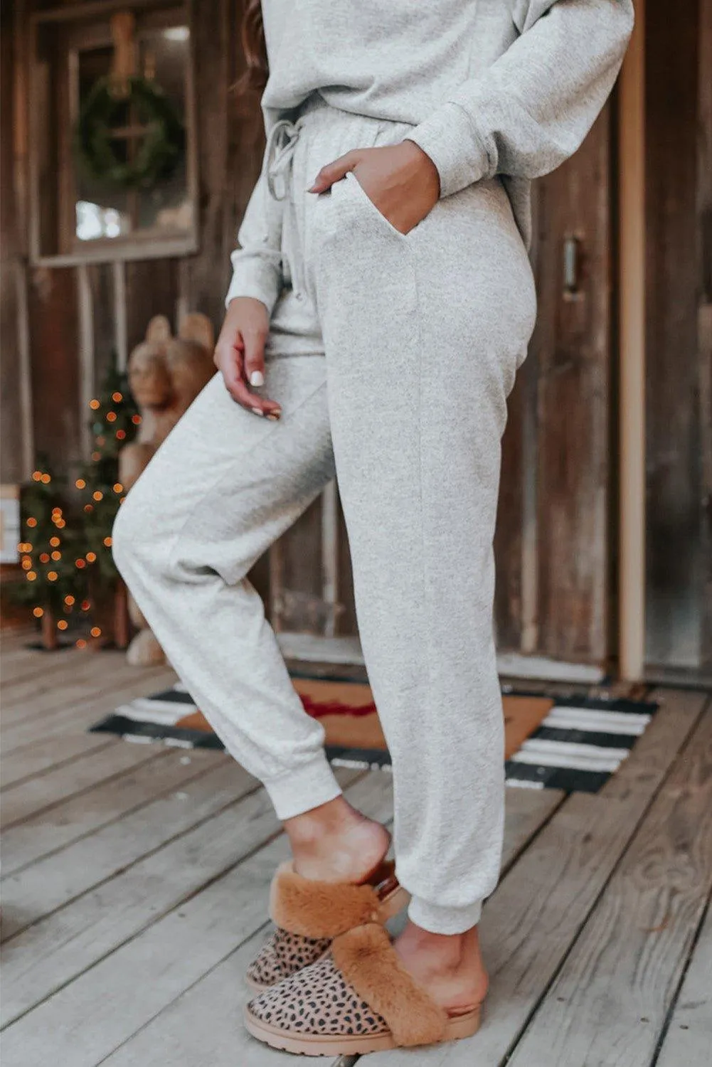 Snuggle Up Long Sleeve Lounge Jogger Set
