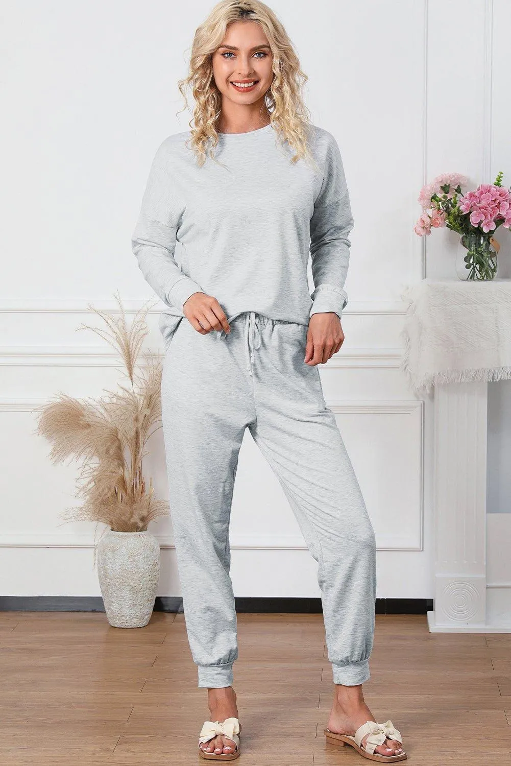 Snuggle Up Long Sleeve Lounge Jogger Set