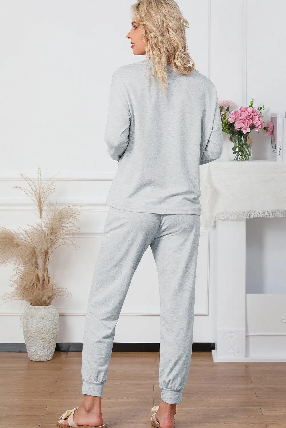 Snuggle Up Long Sleeve Lounge Jogger Set