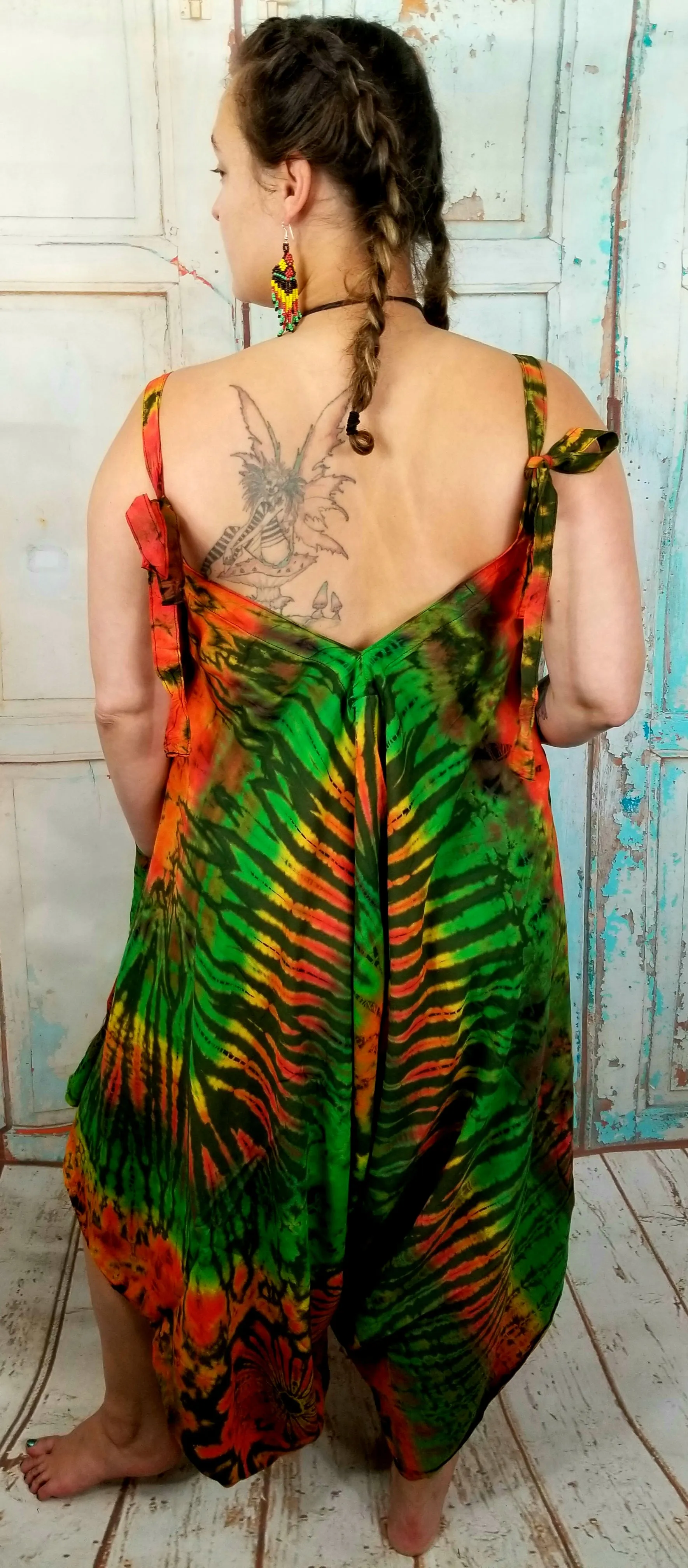 Taima Tie-Up Jumpsuit