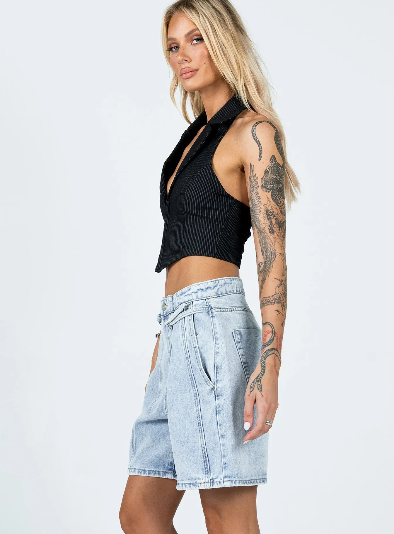 Theodisa Denim Shorts