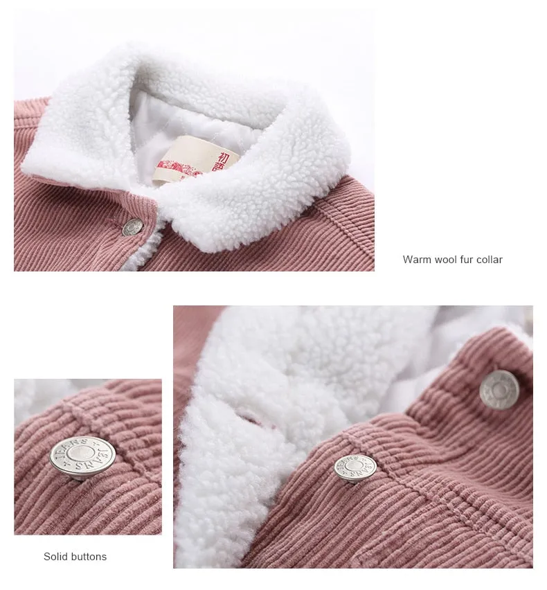 Women Autumn Winter Basic Lambswool Bomber Long Sleeve Casual Single Breasted Denim Jacket