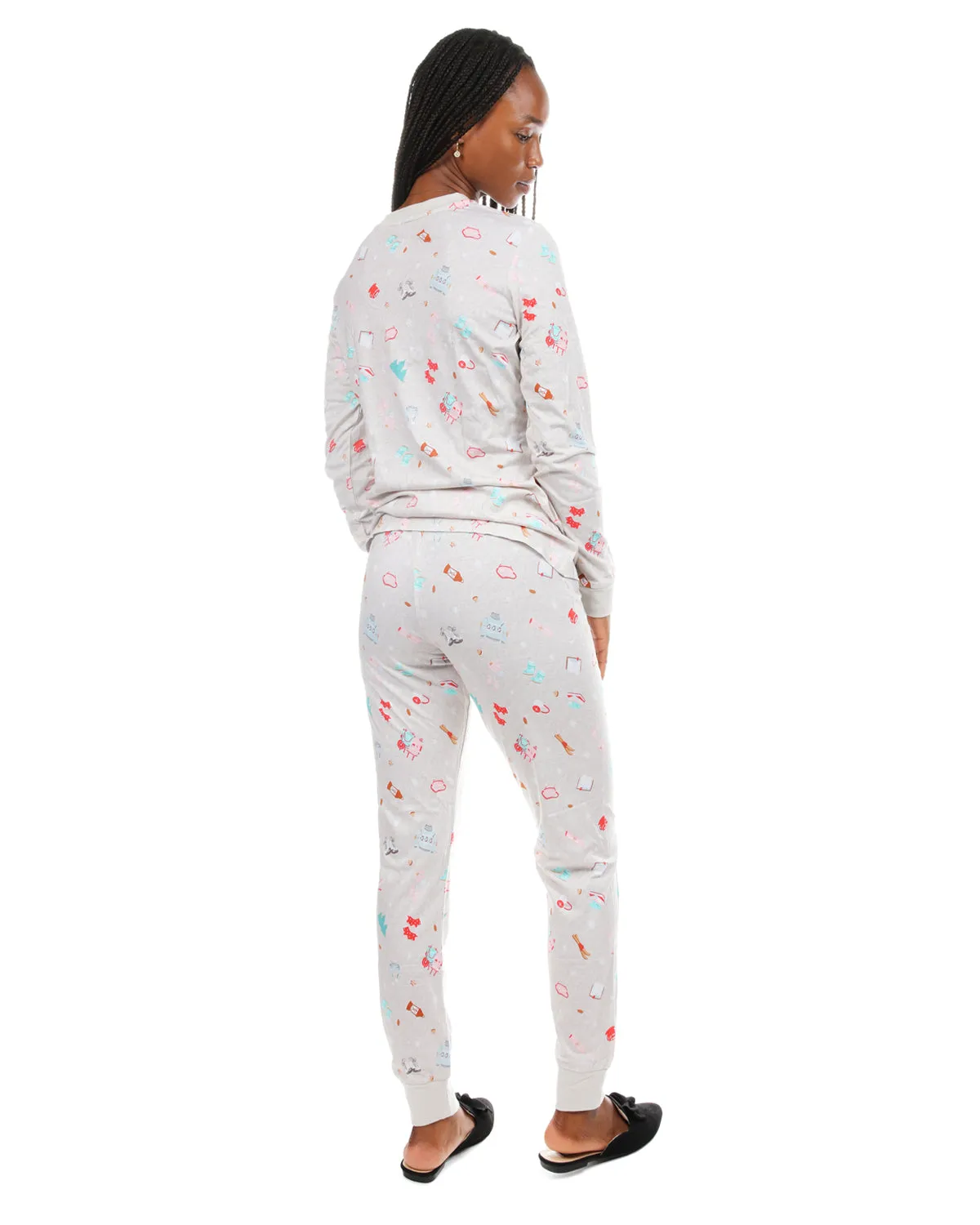 Women's Holiday Getaway Two-Piece PJ Set in a Bag