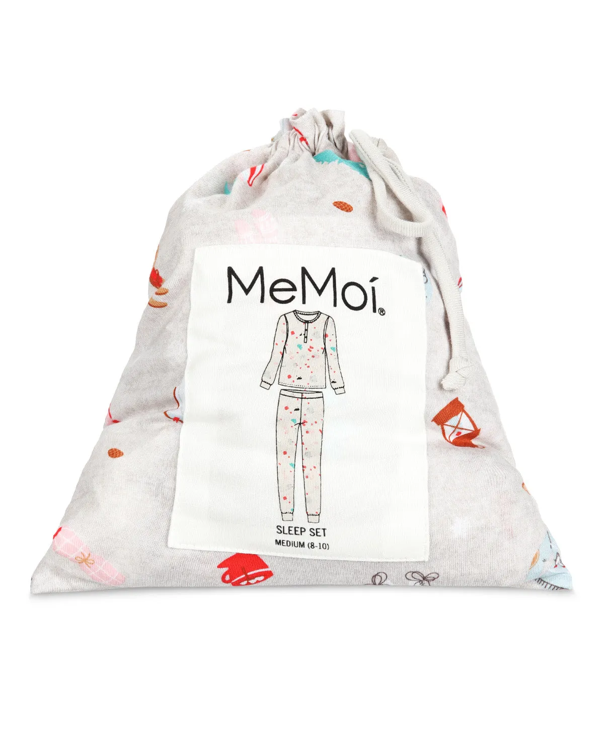 Women's Holiday Getaway Two-Piece PJ Set in a Bag