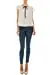 Women's Ruffled Bow Tie Polka Dot Chiffon Shirt Top blouse